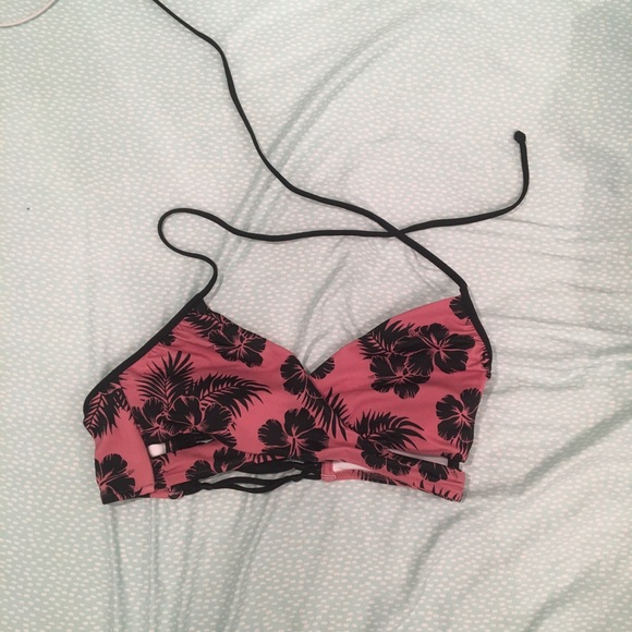 VS Pink Wrap bathing suit top - Picture 1 of 3
